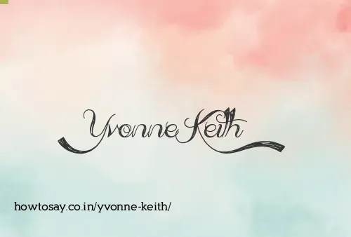 Yvonne Keith