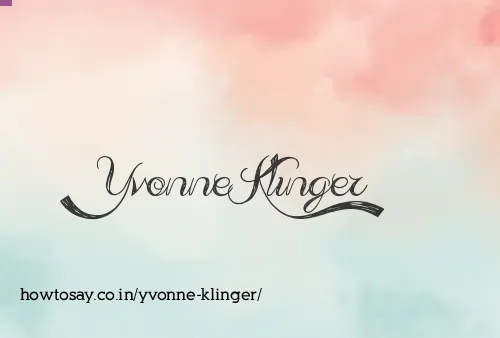 Yvonne Klinger
