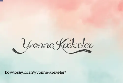 Yvonne Krekeler