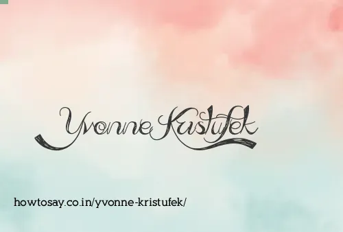 Yvonne Kristufek