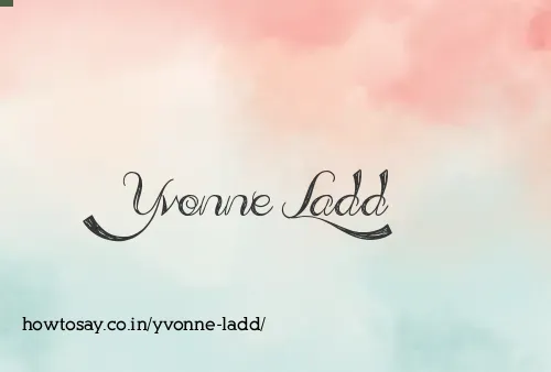 Yvonne Ladd
