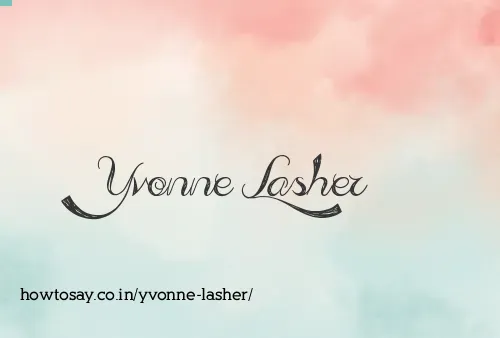 Yvonne Lasher