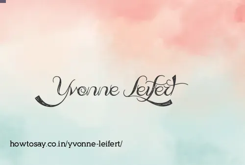 Yvonne Leifert