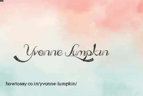 Yvonne Lumpkin