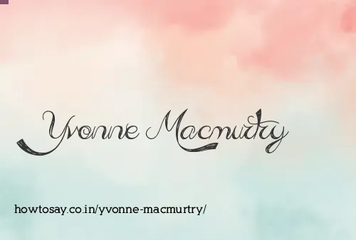 Yvonne Macmurtry