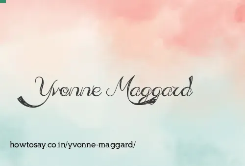 Yvonne Maggard