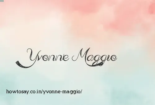 Yvonne Maggio