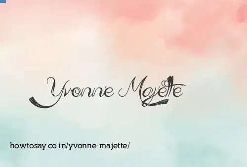 Yvonne Majette