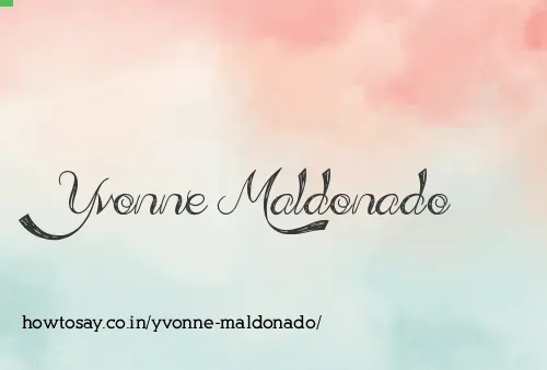 Yvonne Maldonado