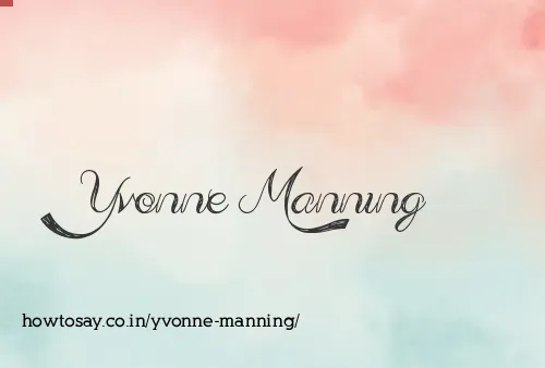 Yvonne Manning