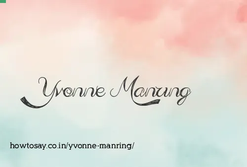 Yvonne Manring