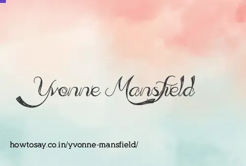 Yvonne Mansfield