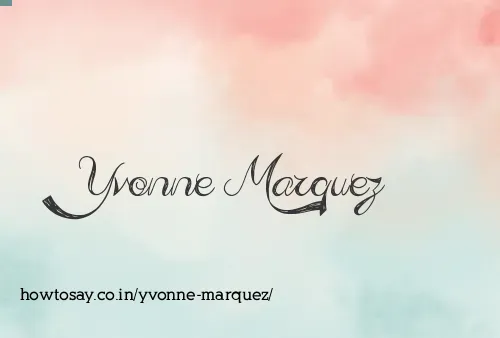 Yvonne Marquez