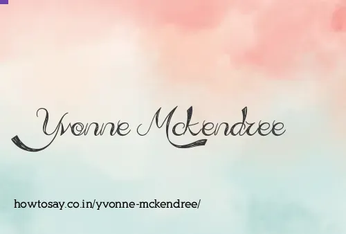 Yvonne Mckendree