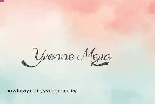 Yvonne Mejia