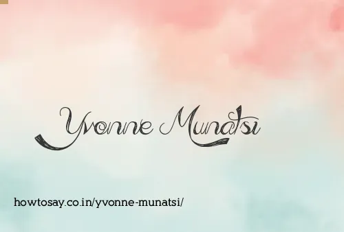 Yvonne Munatsi