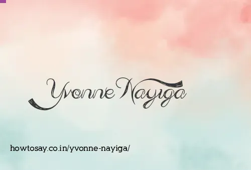 Yvonne Nayiga