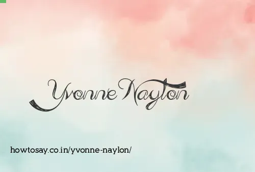 Yvonne Naylon
