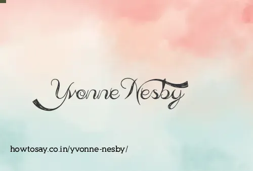 Yvonne Nesby
