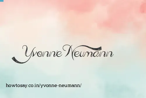 Yvonne Neumann