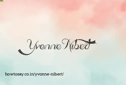 Yvonne Nibert