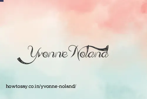 Yvonne Noland