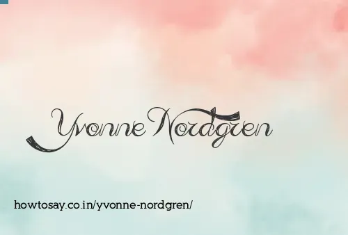Yvonne Nordgren
