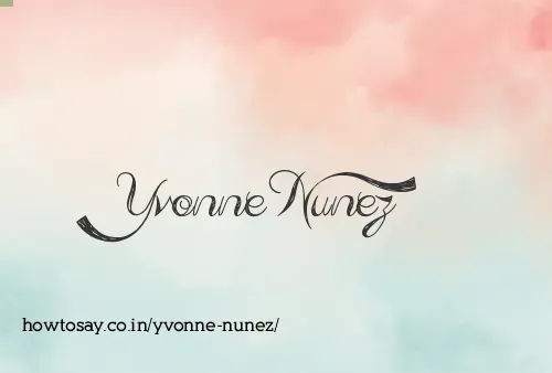 Yvonne Nunez