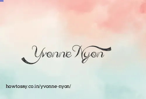 Yvonne Nyon