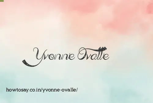 Yvonne Ovalle