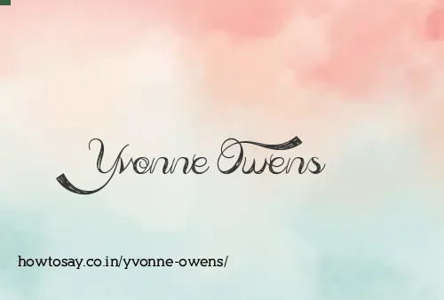 Yvonne Owens