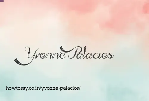 Yvonne Palacios