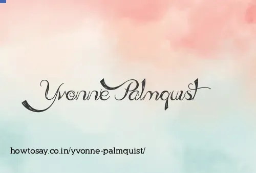 Yvonne Palmquist