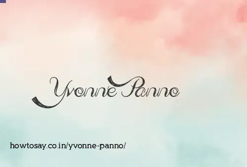 Yvonne Panno
