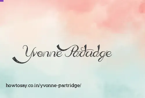 Yvonne Partridge