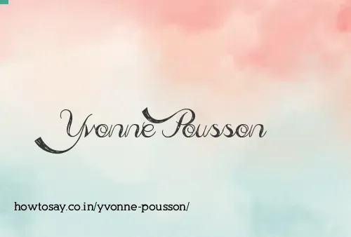 Yvonne Pousson