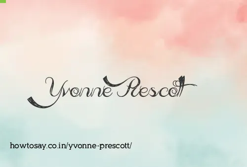 Yvonne Prescott
