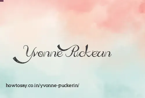 Yvonne Puckerin
