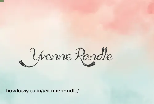 Yvonne Randle