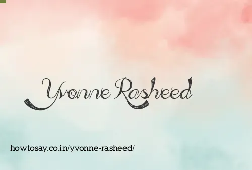 Yvonne Rasheed