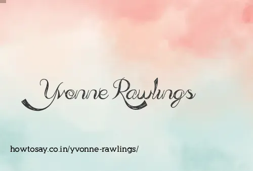 Yvonne Rawlings