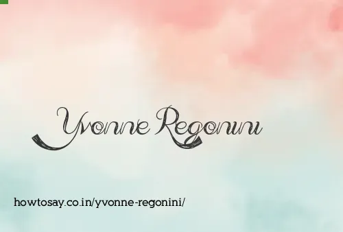 Yvonne Regonini