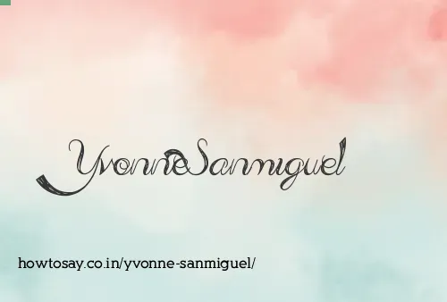 Yvonne Sanmiguel