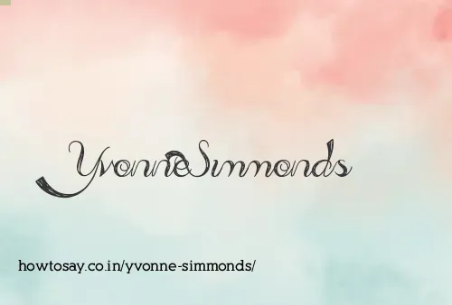 Yvonne Simmonds