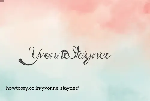 Yvonne Stayner