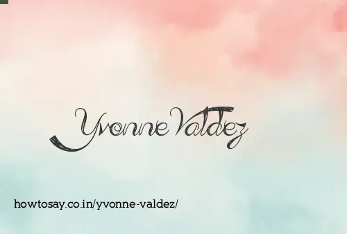 Yvonne Valdez