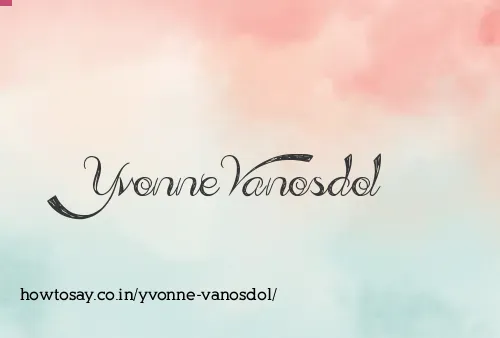 Yvonne Vanosdol