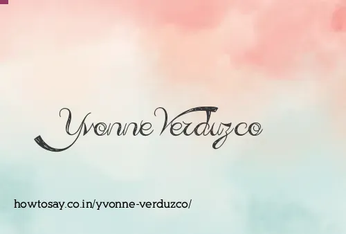 Yvonne Verduzco