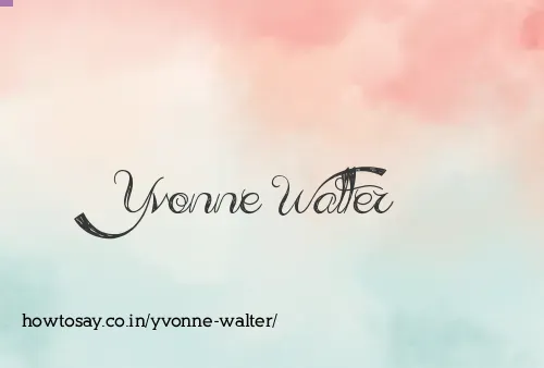 Yvonne Walter