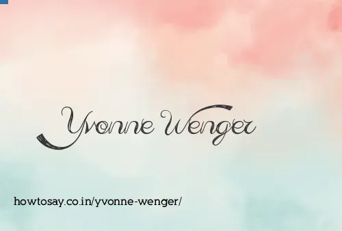 Yvonne Wenger